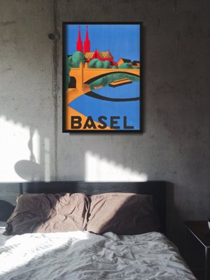 Plakát poszter Basel Svájc