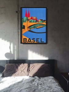Plakát poszter Basel Svájc