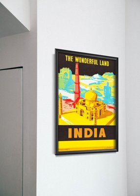 Plakát poszter India. Csodálatos föld