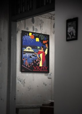 Plakát poszter Vichy comite des fetes