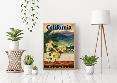 Plakát poszter Kalifornia ezen a nyáron