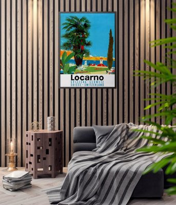 Plakát poszter Svájc Locarno