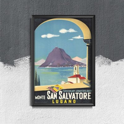 Plakát poszter Svájc San Salvatore
