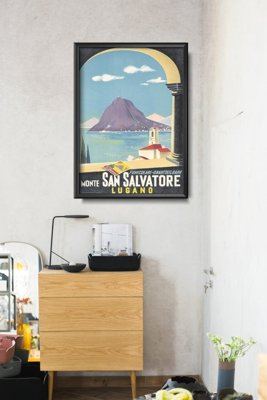Plakát poszter Svájc San Salvatore