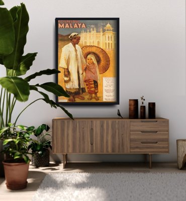 Plakát poszter Festői malaya