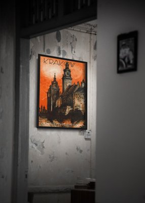 Plakát poszter Krakkó Chemnins de l'Full Polonais