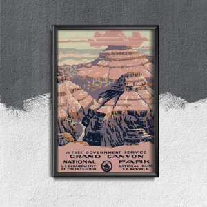 Plakát poszter Great Canyon Nemzeti Park