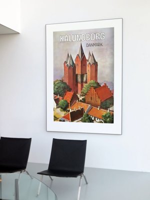 Plakát poszter Dánia Kalundborg