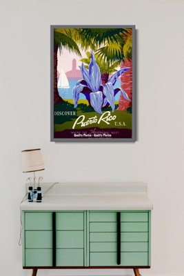 Plakát poszter Puerto Rico USA