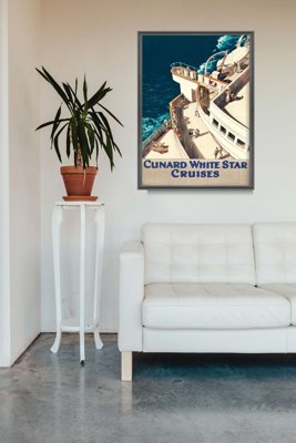 Plakát poszter Cunard White Star Cruises