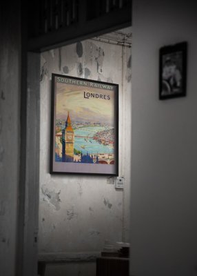 Plakát poszter Déli Vasút London