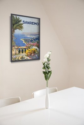 Plakát poszter Sanremo Olaszország