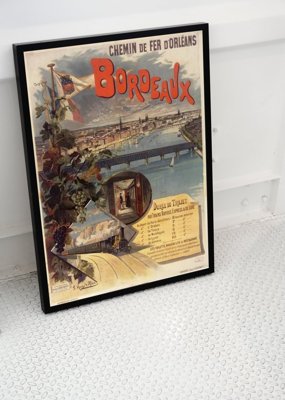 Plakát poszter Bordeaux FRANCIAORSZÁG