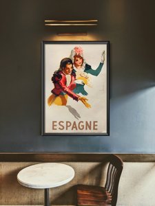 Retro plakát Spanyolország