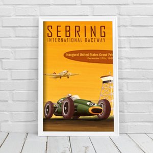 Poszter Nemzetközi Sebring Racing Tor