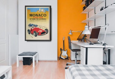 Poszter GRAND PRIX MONACO XIV Automobile