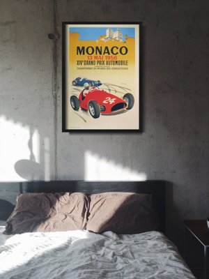 Poszter GRAND PRIX MONACO XIV Automobile