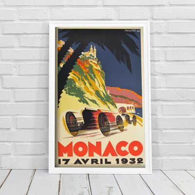 Poszter Monaco autók