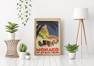 Poszter Monaco autók