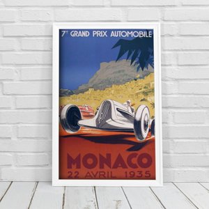 Poszter GRAND PRIX Automobile Monaco