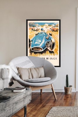 Poszter Automobile Grand Prix Reims