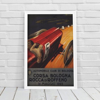 Poszter GRAND PRIX CORSA OLASZORSZÁG