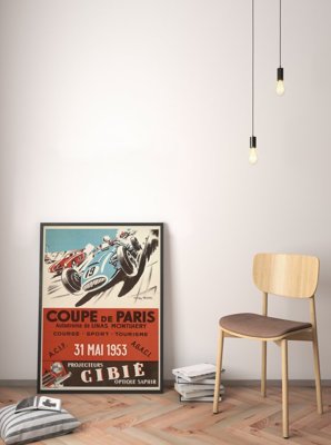 Retro poszterek Coupe de Paris