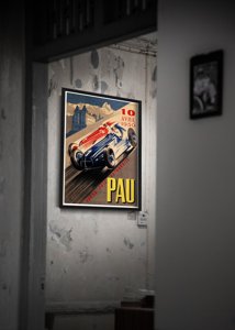 Retro poszterek Grand Prix Automobile Pau