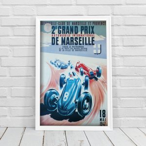 Retro poszterek Grand Prix de Marseille