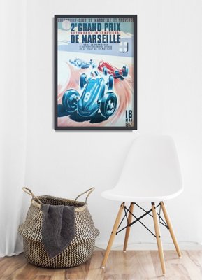 Retro poszterek Grand Prix de Marseille