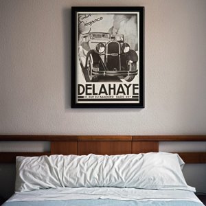 Retro plakát Delahaaye Confort Elegance