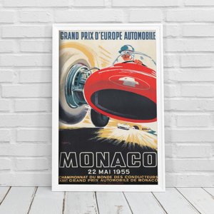Fali poszter Grand Prix Monaco