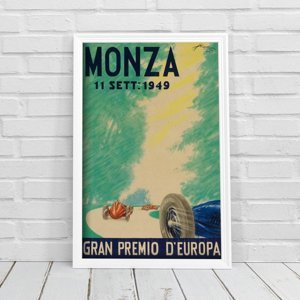 Fali poszter Grand Prix Monza Gran Premio D'Europe