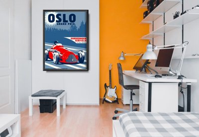 Fali poszter Grand Prix Oslo
