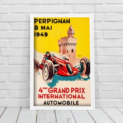 Fali poszter Raspaut Perpignan EME GRAND PRIX