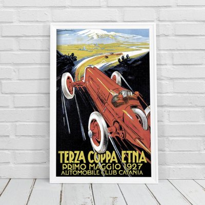 Fali poszter GRAND PRIX TERZA COPPA ETNA PRIMO MAGGIO