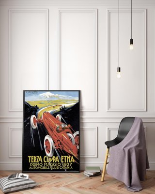 Fali poszter GRAND PRIX TERZA COPPA ETNA PRIMO MAGGIO