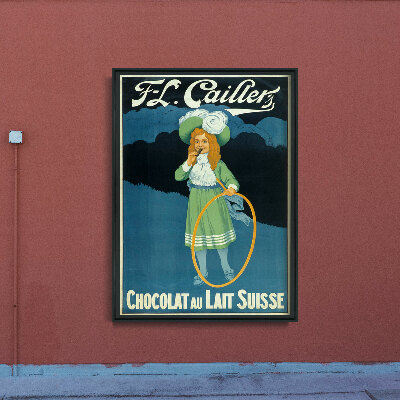 Poszter Chocolat au lait suisse