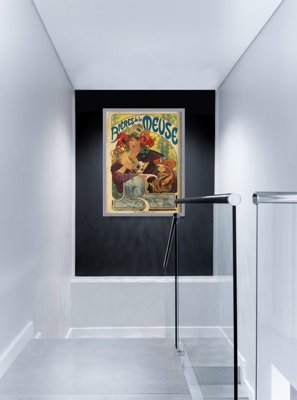 Poszter Art Nouveau Advertising-Biéres de la Meuse