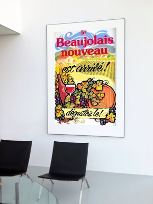 Poszter Boros poszter Új Beaujolais Nouveau