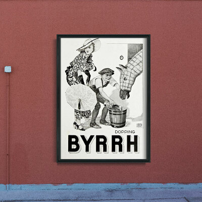 Poszter képek Ital Franciaország déli részén Print Byrrh