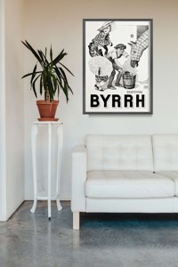 Poszter képek Ital Franciaország déli részén Print Byrrh