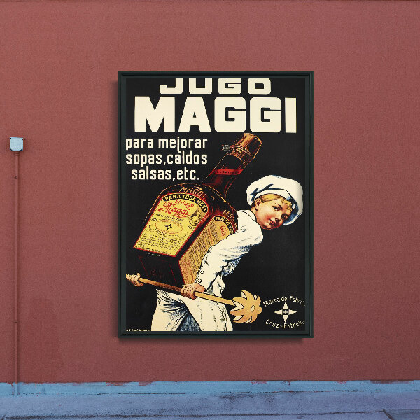Poszter képek Vintage Spice SOS Maggi Print