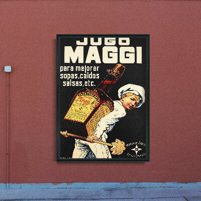 Poszter képek Vintage Spice SOS Maggi Print