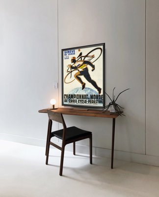 Retro plakát Donaldson kerékpár lithos a szezonban