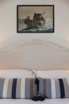 Retro poszterek Winslow homer rács a halak számára