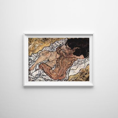 Fali poszter Embrace Egon Schiele