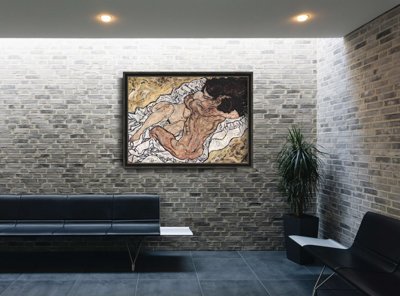 Fali poszter Embrace Egon Schiele