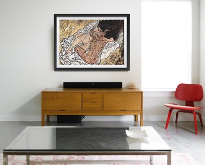 Fali poszter Embrace Egon Schiele