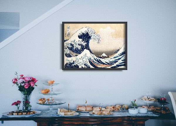Poszter Kék Fuji Katsushika Hokusai